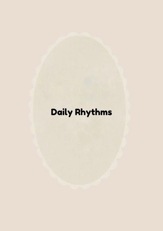 Daily Rhythm Pack by Everyday Freedom Publishing, featuring organized planner pages and tools for daily scheduling and productivity.